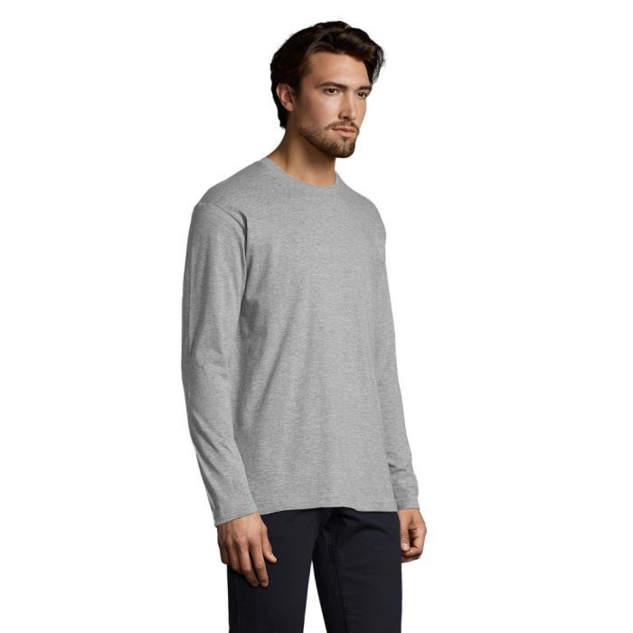 Лонгслив Sol's Monarch сірий меланж XXL (11420350XXL) изображение 3