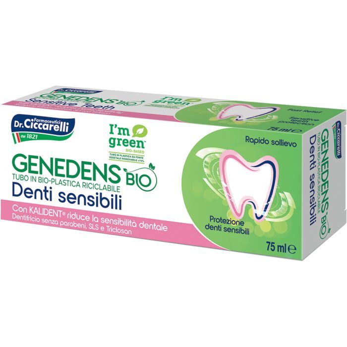 Зубная паста Dr. Ciccarelli Genedens Bio Sensitive Teeth Для чувствительных зубов 75 мл (8002140021206)
