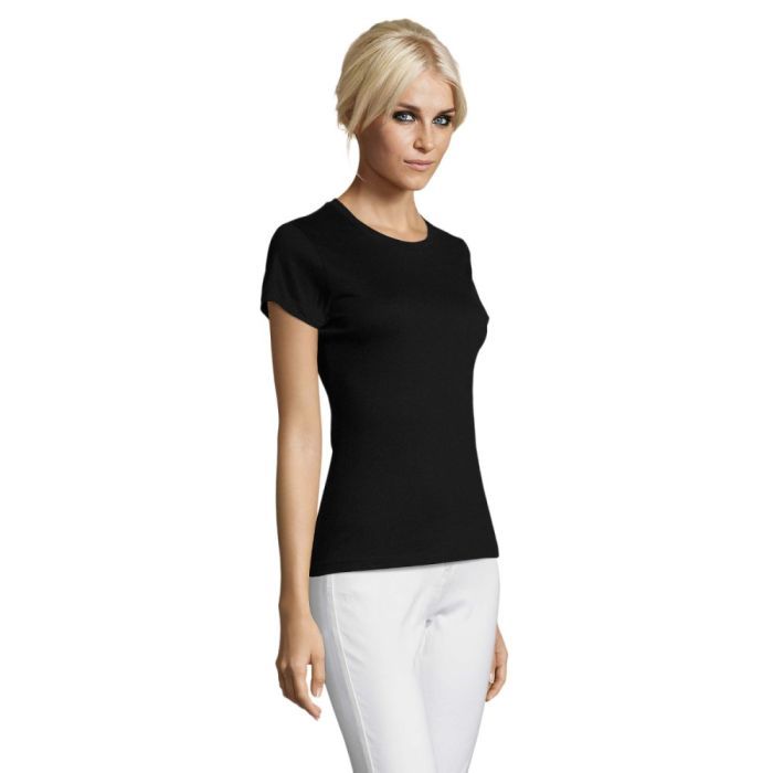 Футболка Sol's Regent Women насичений чорний XL (01825309XL) изображение 3