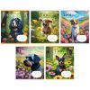 Тетрадь 1 вересня Floral dog А5 18 листов клетка (766957)