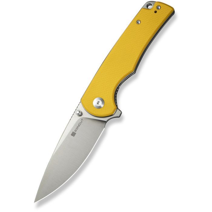 Нож Sencut Praktisk, Yellow G10, Satin (S24019-2) изображение 2
