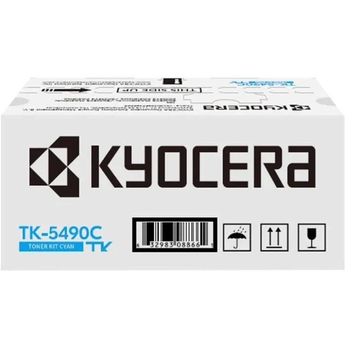 Тонер-картридж Kyocera TK-5490C, 2.4K (1T0C22CNL1)