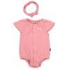 Боди детское Miniworld с повязкой (16988-62G-pink)