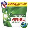 Капсулы для стирки Ariel Pods All-in-1 Горный родник 70 шт. (8700216764193) изображение 2