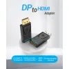 Переходник DP Male to HDMI Female black Vention (HBKB0) изображение 6