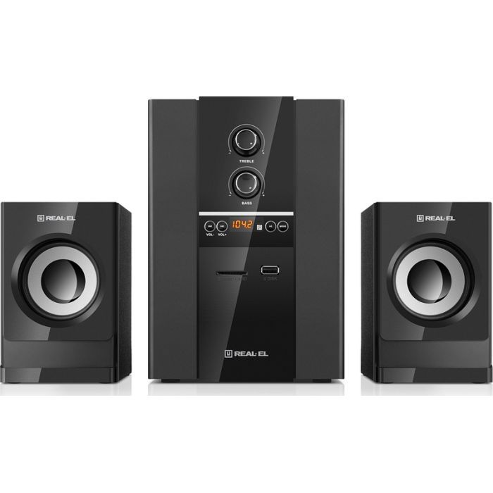 Акустическая система REAL-EL M-355 Black (EL121300015) изображение 3