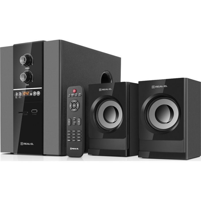 Акустическая система REAL-EL M-355 Black (EL121300015) изображение 4