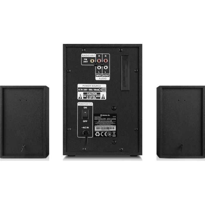 Акустическая система REAL-EL M-355 Black (EL121300015) изображение 5