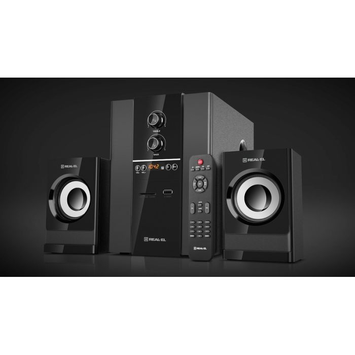 Акустическая система REAL-EL M-355 Black (EL121300015) изображение 8