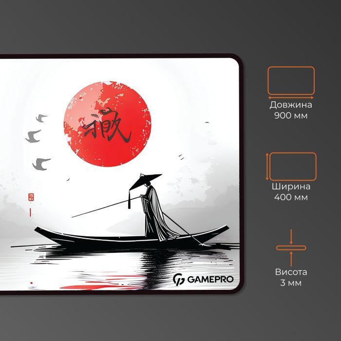 Коврик для мышки GamePro Speed/Control Gray (MP275JR) изображение 4