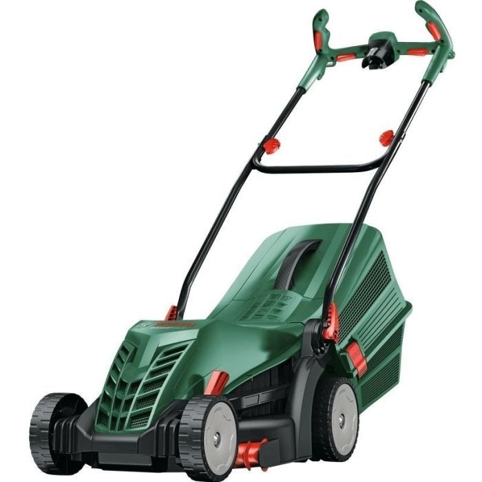 Газонокосарка Bosch UniversalRotak 37-555 1400Вт, 37см, 40л, 27-50мм, 15.5кг (0.600.8A6.501)