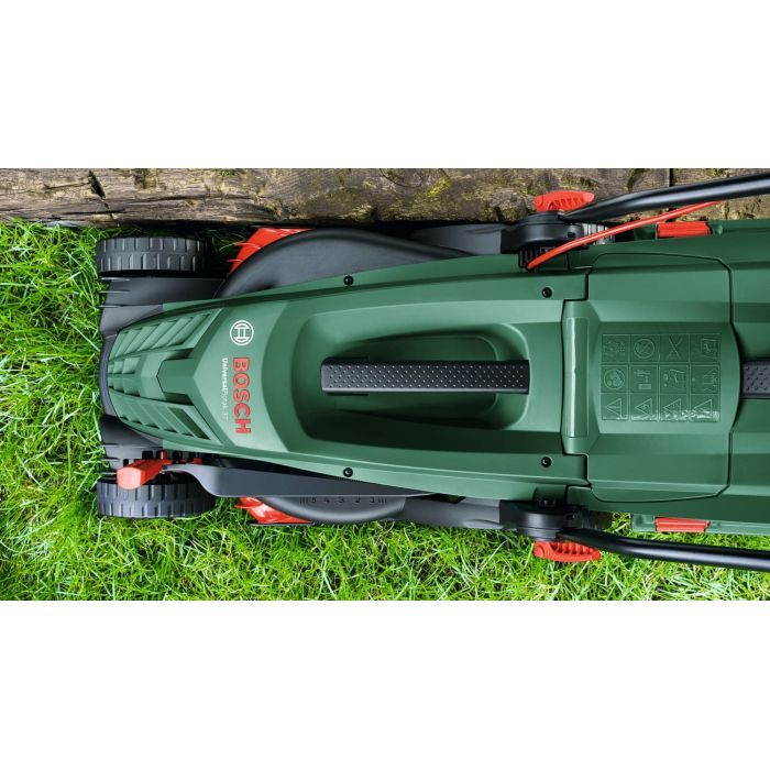 Газонокосарка Bosch UniversalRotak 37-555 1400Вт, 37см, 40л, 27-50мм, 15.5кг (0.600.8A6.501) зображення 3