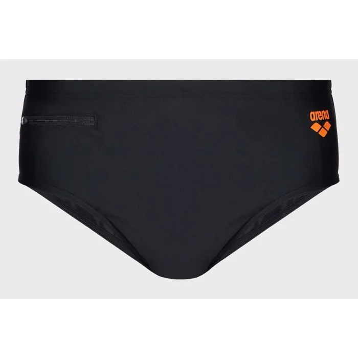 Плавки Arena Zip Brief 9 sm 006259-500 чорний 85 (3468336894316) изображение 5