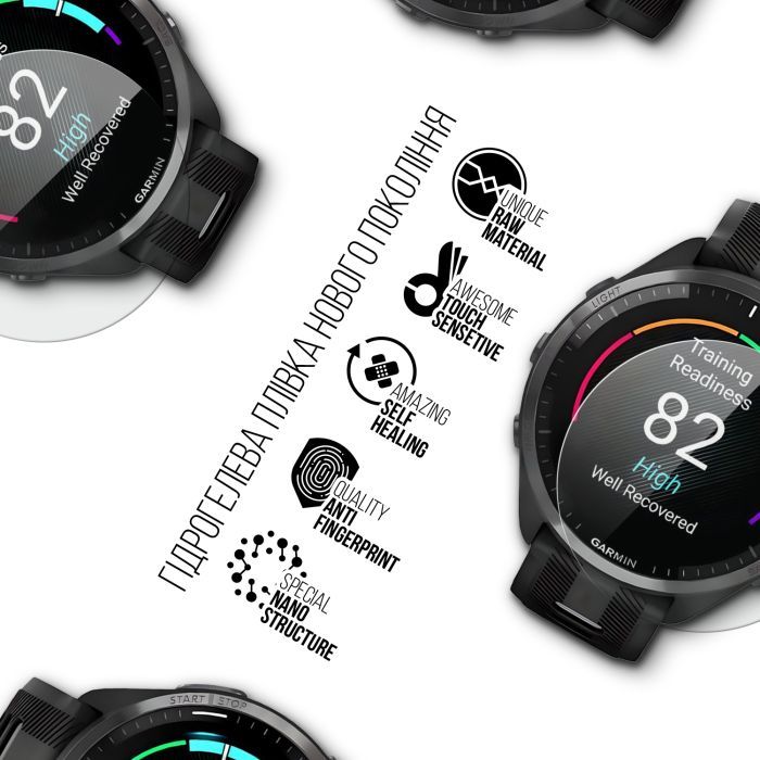 Пленка защитная Armorstandart Garmin Forerunner 965 6 шт. (ARM86955) изображение 2