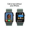 Смарт-годинник Apple Watch SE GPS + Cellular 44mm Starlight Aluminium Case with Lake Green Sport Loop (MXGV3QH/A) зображення 4