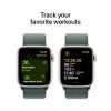 Смарт-годинник Apple Watch SE GPS + Cellular 44mm Starlight Aluminium Case with Lake Green Sport Loop (MXGV3QH/A) зображення 6