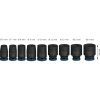 Набор головок Bosch Professional ударных торцевых Standart 9шт, 1/4", 25мм (2.608.003.034) изображение 3