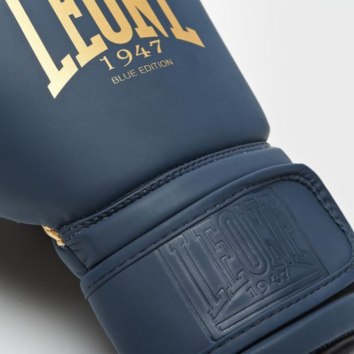 Боксерські рукавички Leone GN059D Black/Gold 12 унцій (GN059D_Bl/Gold_12oz) зображення 6