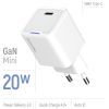 Зарядное устройство ColorWay C101C GaN Mini 20W PD PPS USB-C white (CW-CHS059PD-WT) изображение 7