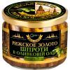 Рыбные консервы Ризьке золото Шпроты в оливковом масле 270 г с/б (4820062447492)