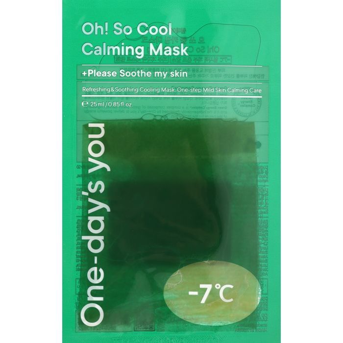 Маска для обличчя One-Days You OH! So Cool Calming Mask 25 мл (8809452673822)