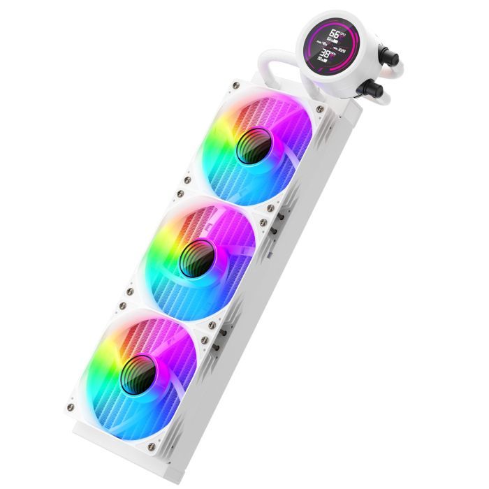 Система жидкостного охлаждения 1stPlayer TS4-360-WH изображение 4