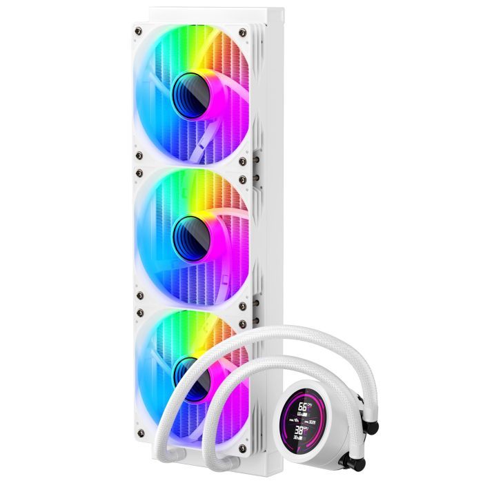 Система жидкостного охлаждения 1stPlayer TS4-360-WH изображение 5