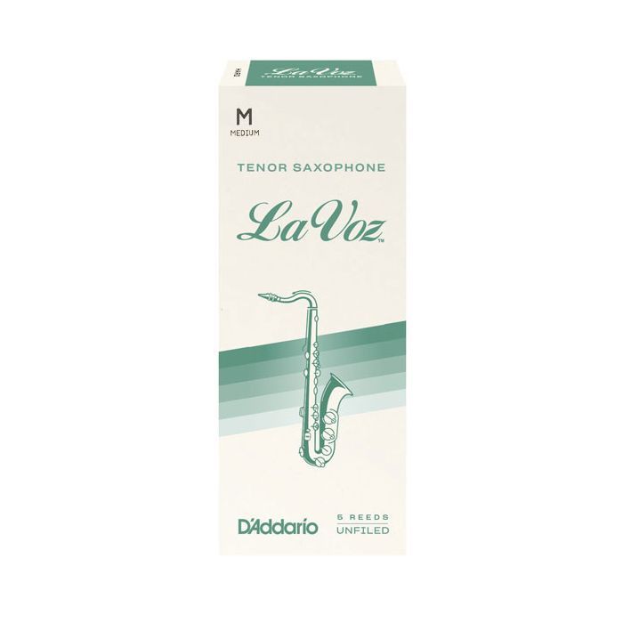 Тростина для саксофона D'Addario La Voz - Tenor Sax Medium - 5 Pack (RKC05MD)