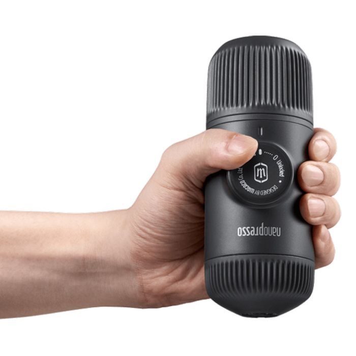 Кавоварка кемпінгова Wacaco Nanopresso з чохлом сіра (WNANOGRcase) зображення 6