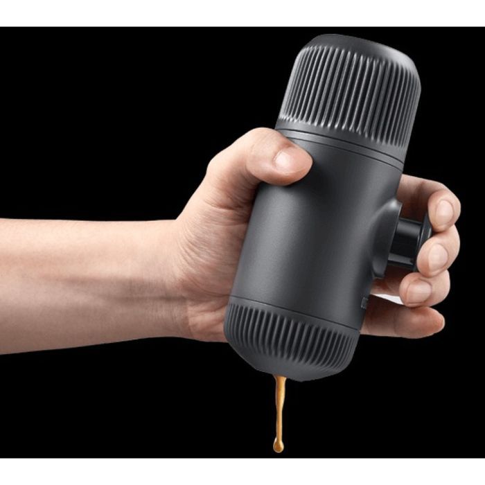 Кавоварка кемпінгова Wacaco Nanopresso з чохлом сіра (WNANOGRcase) зображення 8