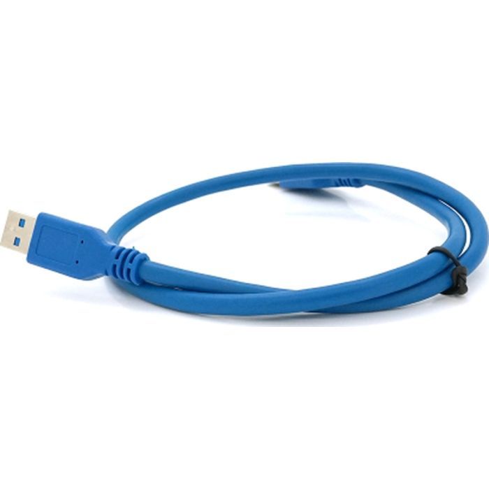 Дата кабель USB 3.0 AM/AM 2.0m Blue Voltronic (YT-3.0AM+AM-2.0)