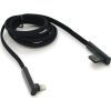Дата кабель USB 2.0 AM to Lightning 1.0m 4.0A 90° corner black PZX (YT-PZX/V-113-M/B)