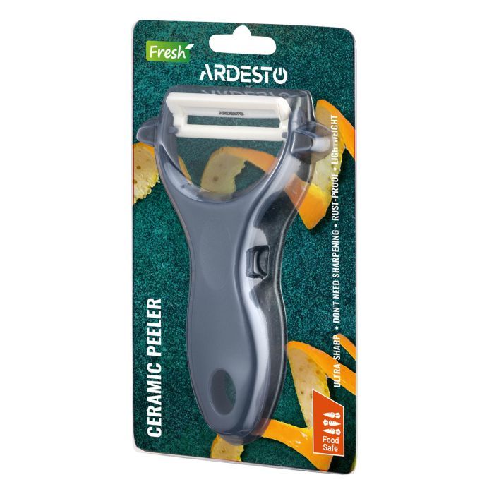 Овочечистка Ardesto Fresh, кераміка, пластик, зелений світлий (AR2101GE) зображення 3