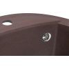 Мойка кухонная GRANADO RONDA marron з сифоном (470*490mm.) (gr2206) изображение 6