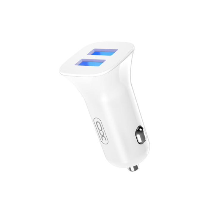 Зарядний пристрій XO 2xUSB 2.4A + cable USB to Micro 5P white (TZ10-M-WH) зображення 2