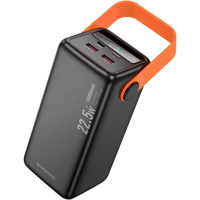Батарея универсальная BOROFONE 50000mAh BJ66A Magnifico 22.5W PD/20W Black (6941991115158)