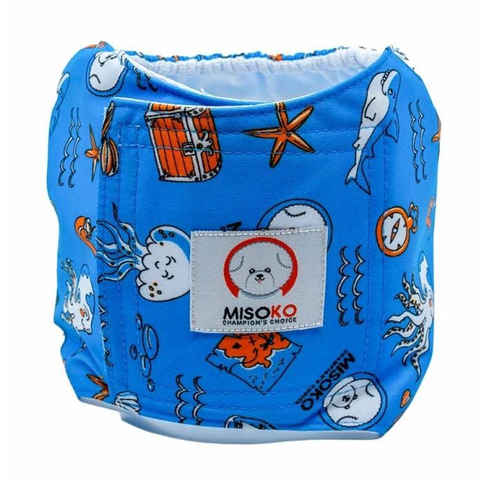 Подгузники для животных MISOKO&CO многоразовые для кобелей, L 3 шт. Сокровище (HAINMSK63989RIN) изображение 3