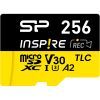 Карта памяти Silicon Power 256GB microSDXC class 10 UHS-I U3 V30 A1 Inspire (SP256GBSTXLA2V1NSP) изображение 2