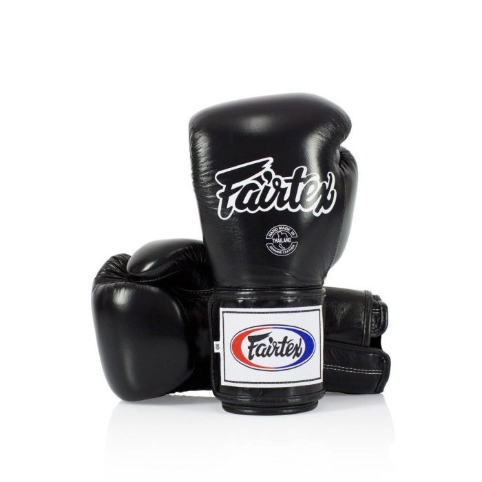 Боксерские перчатки Fairtex BGV5 Black 10 унцій (бинти в комплекті) (BGV5_10oz_Black) изображение 2