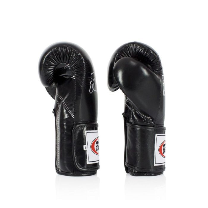 Боксерские перчатки Fairtex BGV5 Black 10 унцій (бинти в комплекті) (BGV5_10oz_Black) изображение 5