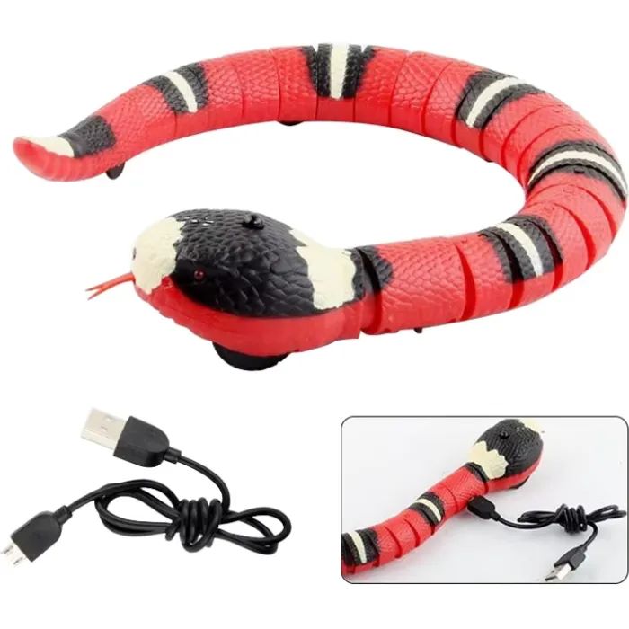 Игрушка для кошек Lapka Интерактивная Змея (DCT-28) изображение 7