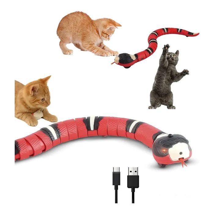 Игрушка для кошек Lapka Интерактивная Змея (DCT-28) изображение 8