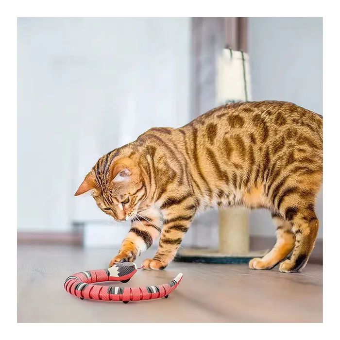 Игрушка для кошек Lapka Интерактивная Змея (DCT-28) изображение 9