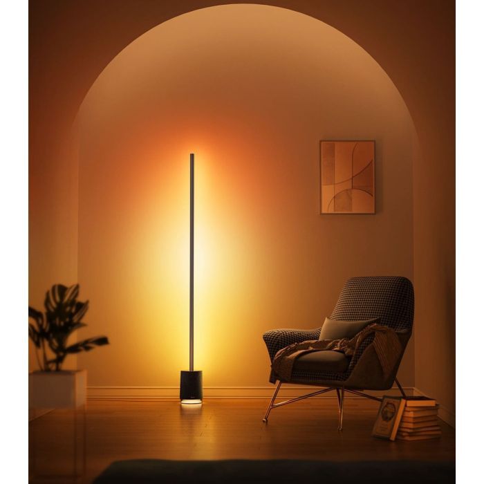 Торшер Govee H6079, 1500Lm, RGBICW, with speaker, WI-FI/Bluetooth, black (H6079312) зображення 8 Торшер Govee H6079, 1500Lm, RGBICW, with speaker, WI-FI/Bluetooth, black (H6079312) зображення 8