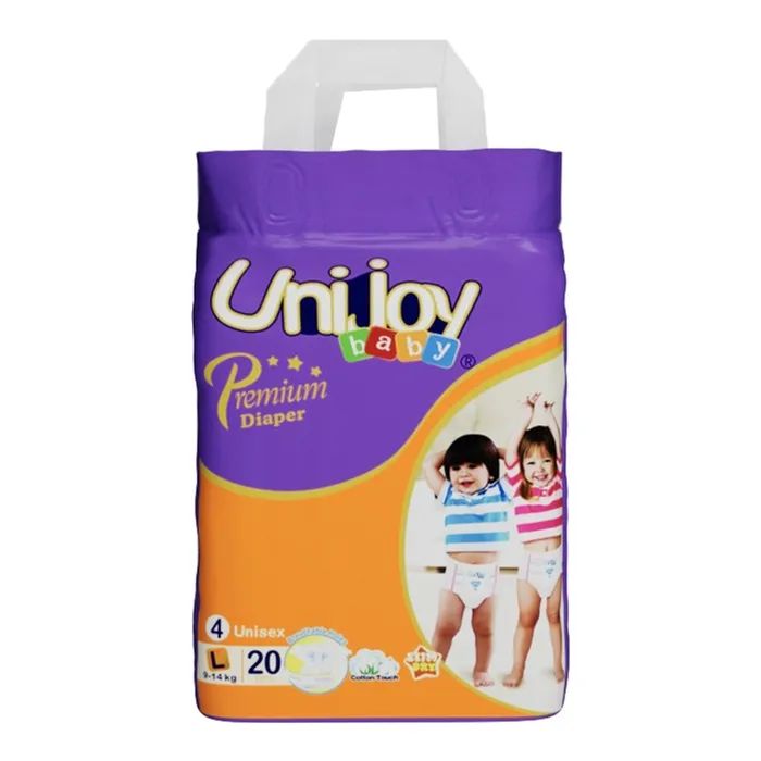 Подгузники Unijoy baby Premium L ( 9-14 кг) 20 шт (6973920541035)
