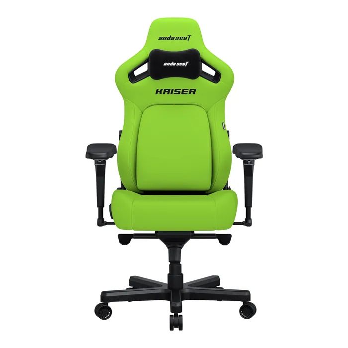 Кресло игровое Anda Seat Kaiser 4 PVC Size XL Cyber Green (AD12YDDC-XLL-20-C-PV/C-01)