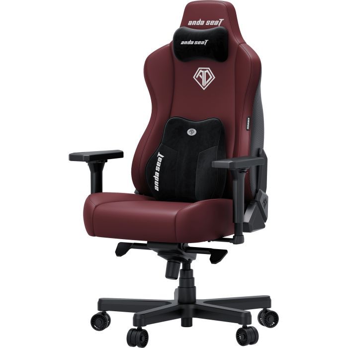 Крісло ігрове Anda Seat Kaiser 3E PVC XL Maroon (AD23YC-XL-09-A-PV/C-A01) зображення 3