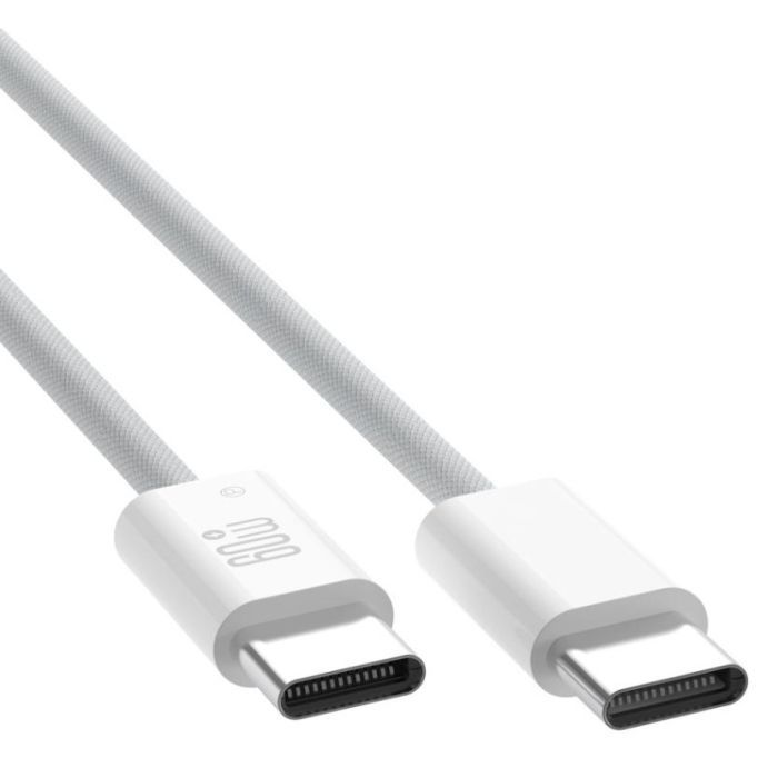 Дата кабель USB-C to USB-C 1.0m 60W white XO (NBQ273_C_White) зображення 3