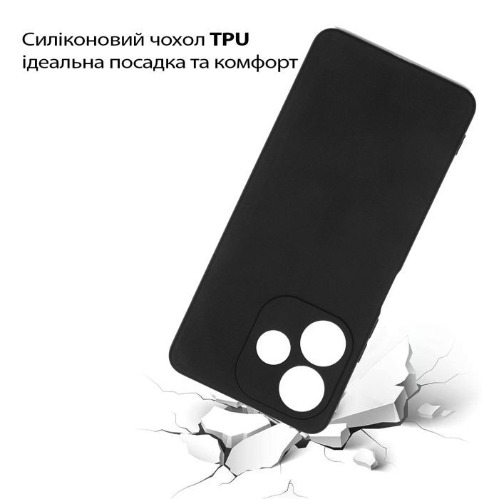 Чехол для мобильного телефона BeCover Silicone Oppo A5 Pro 4G/5G Black (713786) изображение 3