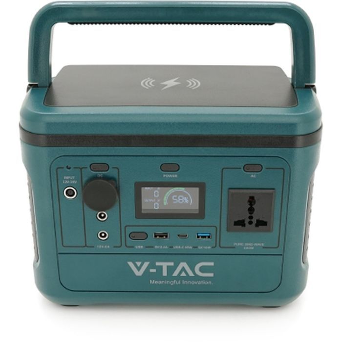 Зарядна станція V-TAC 500W, 568Wh (VT-606) зображення 2